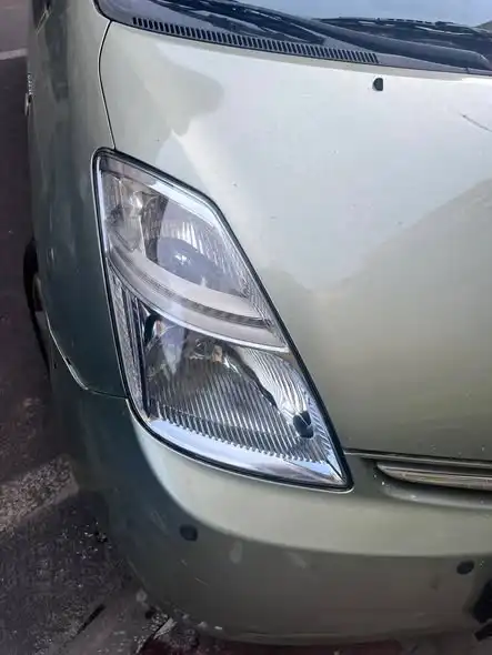 Toyota fényszóró utána